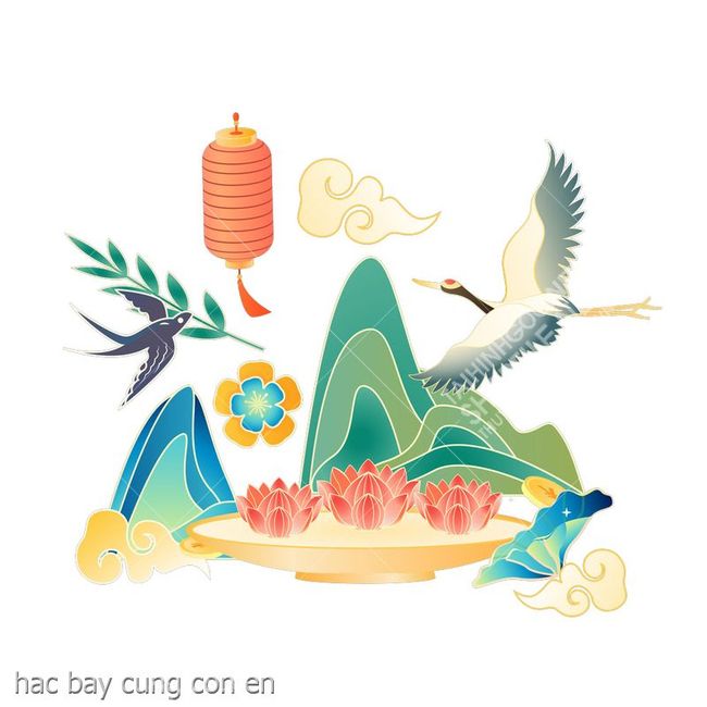 hac bay cung con en